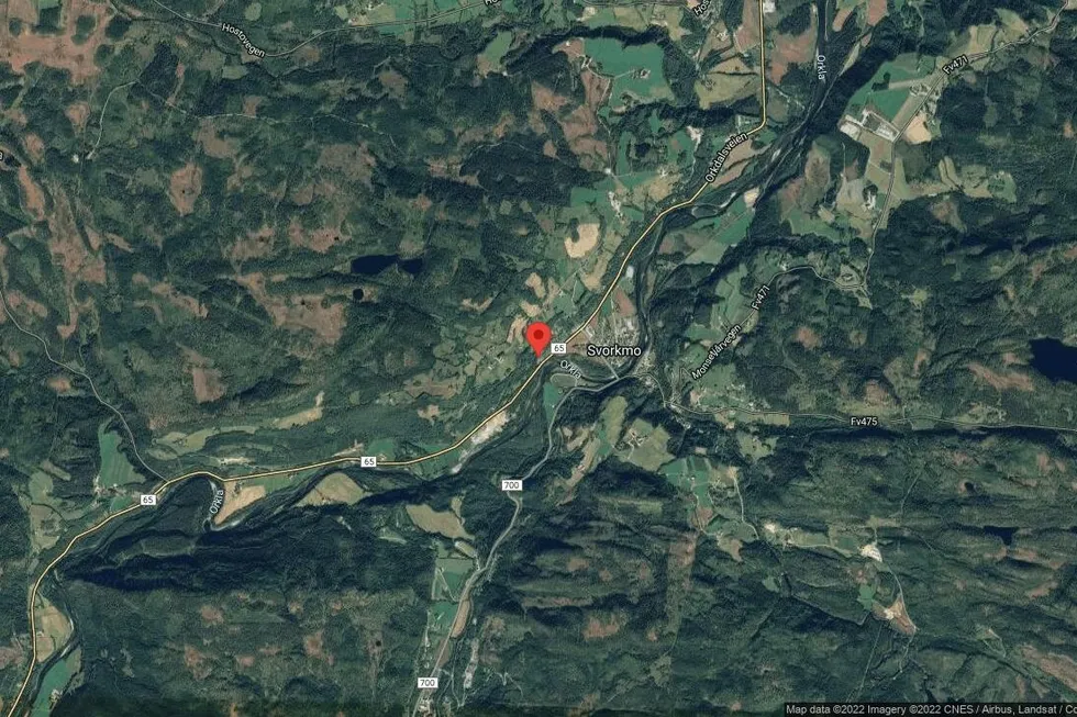 Området rundt Elvadalen 41, Orkland, Trøndelag