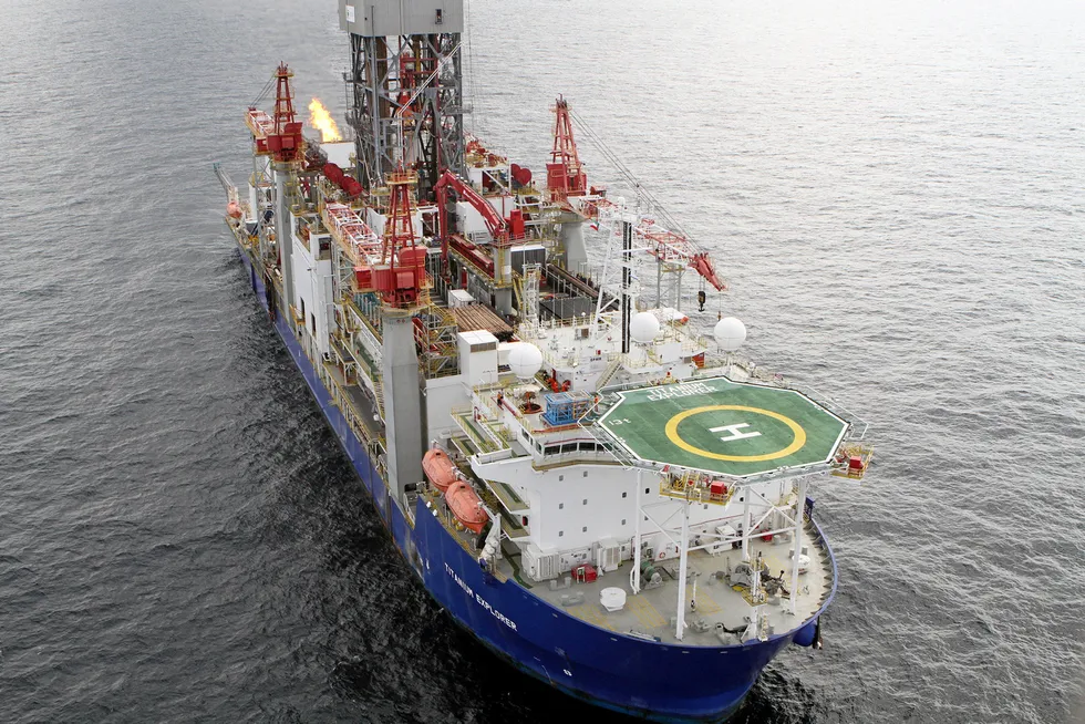 Rig chase: a Vantage Drilling-operated drillship