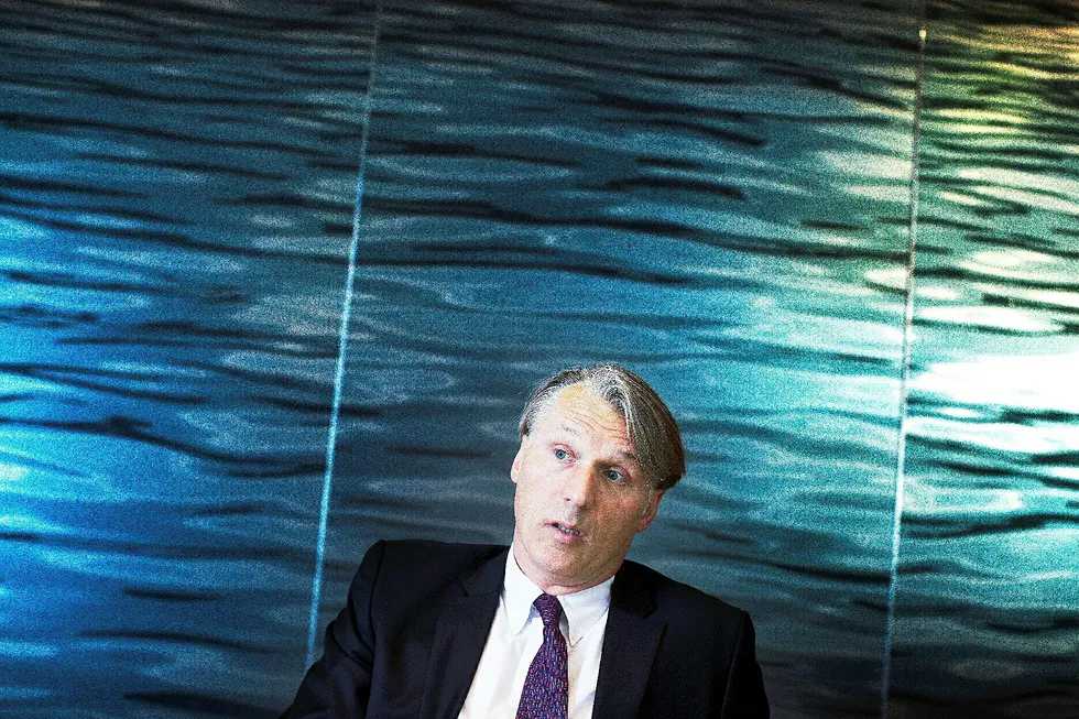 Sveinung Stohle: chief executive of Hoegh LNG