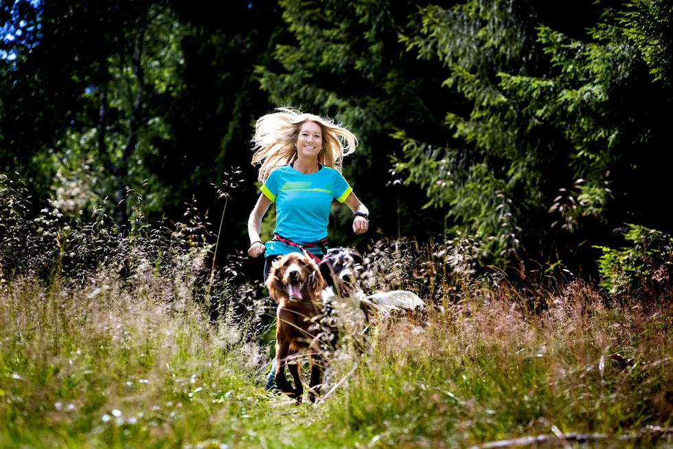I 2012 fortalte Julie Brodtkorb til Aftenposten at hun alltid avsluttet løpeturen med å løpe med hendene over hodet i to minutter, som om hun hadde vunnet et løp. Foto: Fredrik Solstad/VG/NTB scanpix