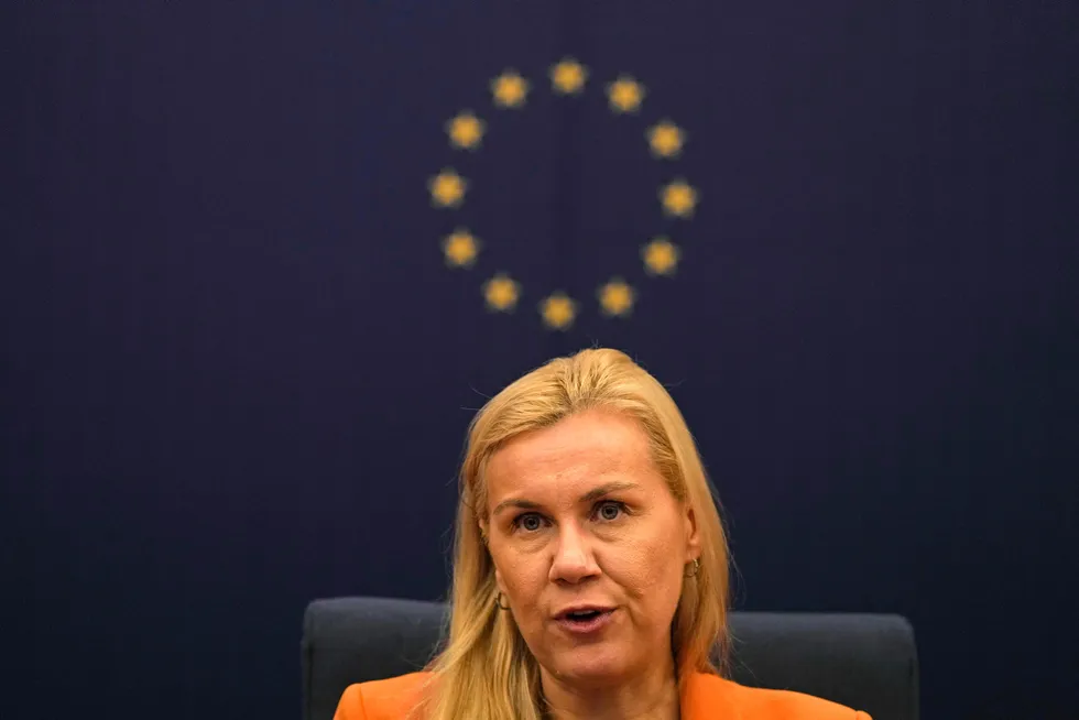 Kadri Simson vil ha fart i energisamarbeidet mellom EU og Norge.
