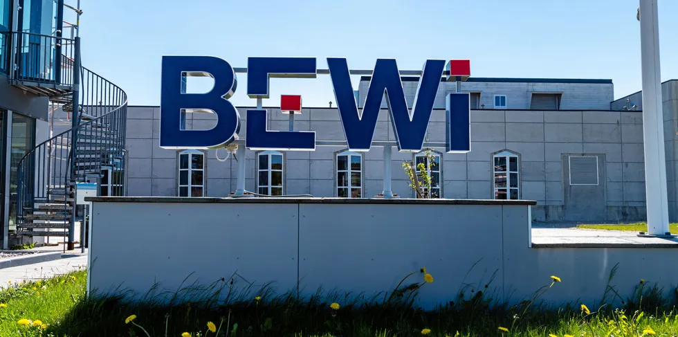 Bewi-fabrikken på Frøya.