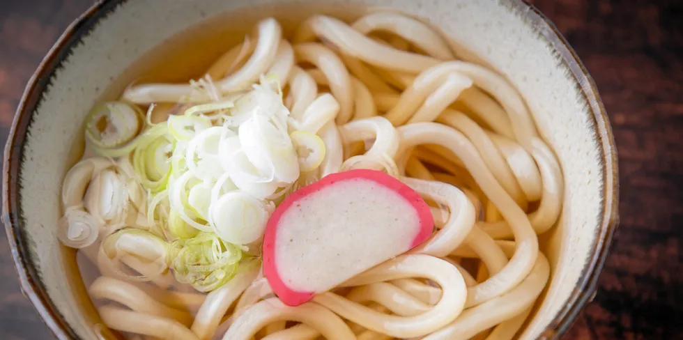 Brightly colored and formed into a variety of shapes, kamaboko is often used as a topping for noodle dishes such as ramen, udon and soba.