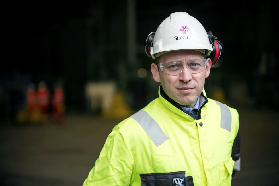 Prosjektdirektør Torger Rød i Statoil leverer et utbyggingsforslag på Johan Castberg-feltet anslått til å koste vel 49 milliarder kroner. Foto: Eivind Senneset