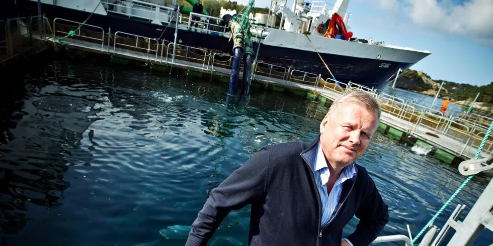 Helge Møgster og Møgster-familien i Austevoll har all grunn til å være fornøyd med oppkjøpet i Lerøy i 2008. Foto: Eivind Senneset