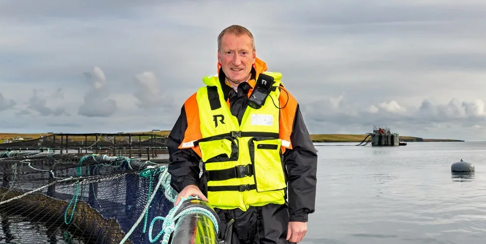 Administrerende direktør i den skotske bransjeorganisasjonen for lakseprodusenter «Scottish Salmon Producers Organisation» (SSPO), Tavish Scott.