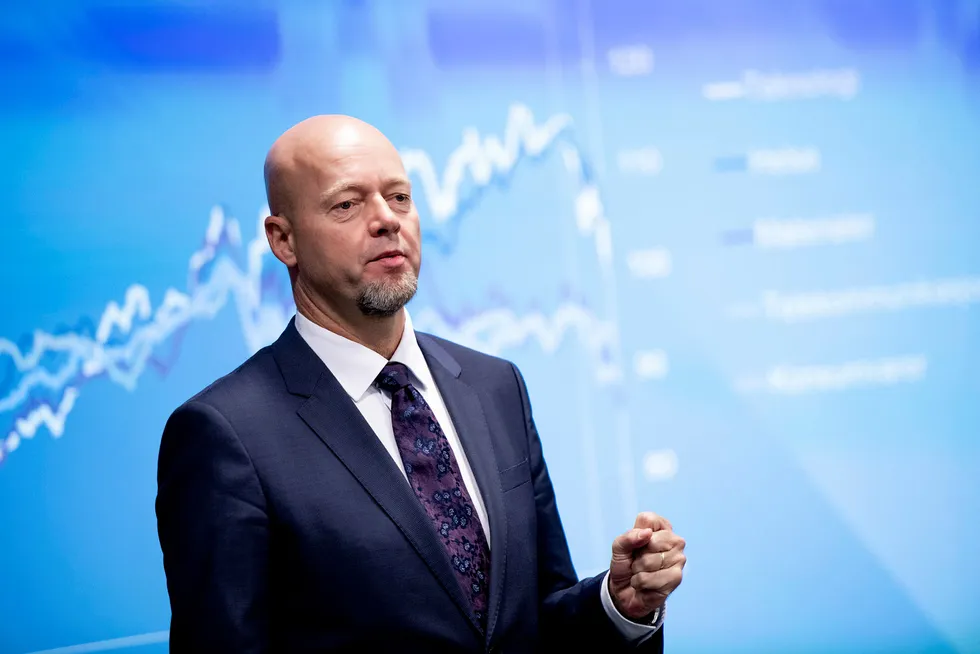 Yngve Slyngstad, sjefen for Oljefondet, har opplevd urolige tider i aksjemarkedet i 2018.