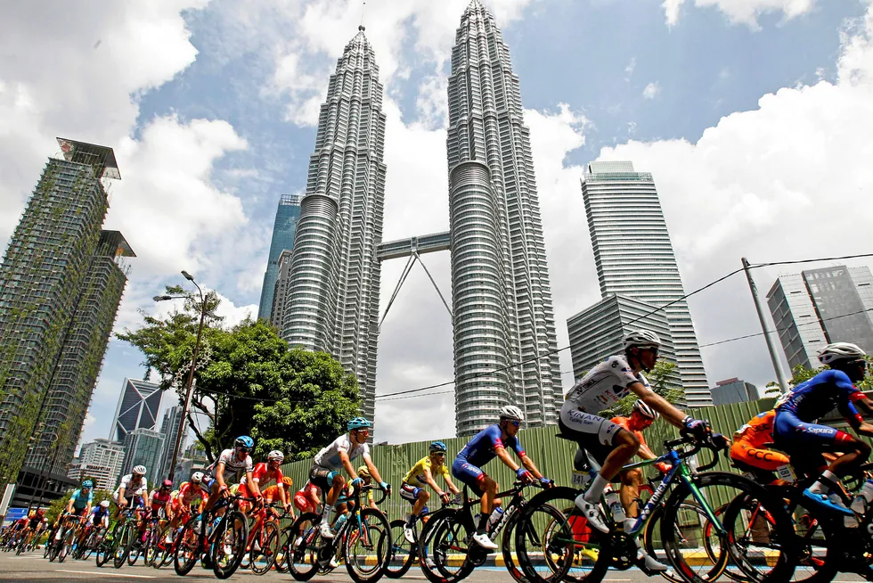 Landmark: the Petronas Twin Towers