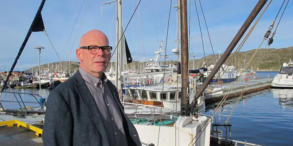Jan Fredriksen, styreleder Nordland Fylkes Fiskarlag. Foto: Kjersti Sandvik