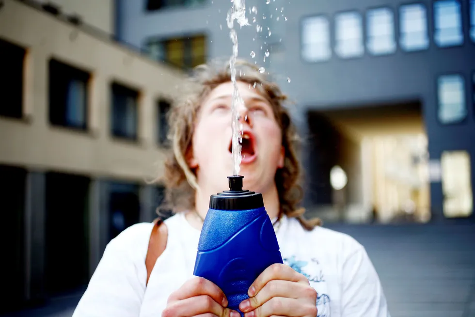 Ny oppfinnelse kan gi svært mange lettere tilgang til vann. Foto: Sara Johannessen / NTB scanpix