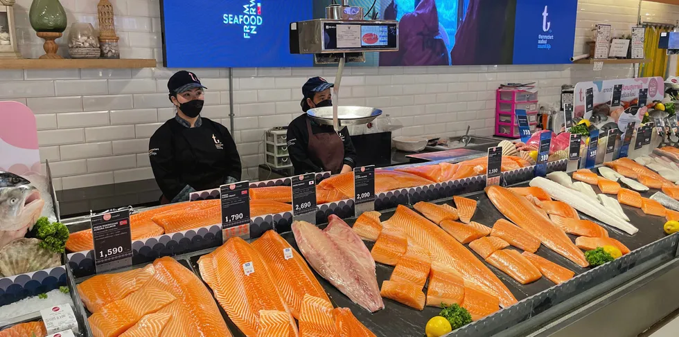 The head of steam built up in the Norwegian farmed salmon market has cooled over the past two weeks.