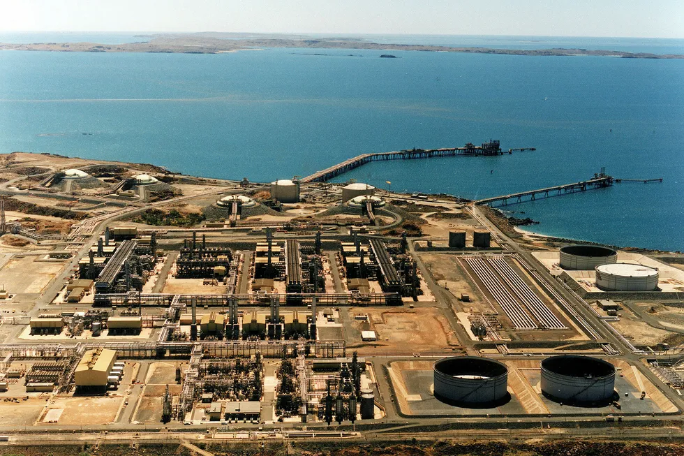 Tie-back target: the onshore gas plant in Karratha