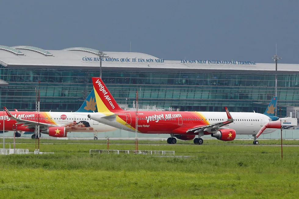 Lavprisselskapet Vietjet Air selger billetter med store rabatter i Sørøst-Asia. En flybillett fra Bangkok til Hanoi koster under 20 kroner før avgifter.