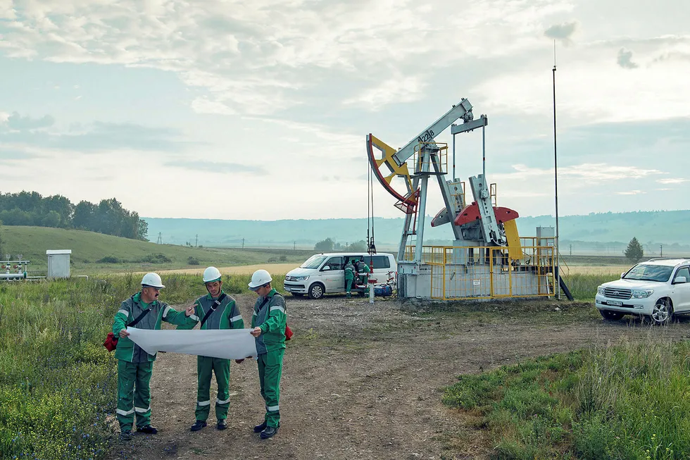 Hopes: Romashkinskoye oilfield in the Russian Republic of Tatarstan
