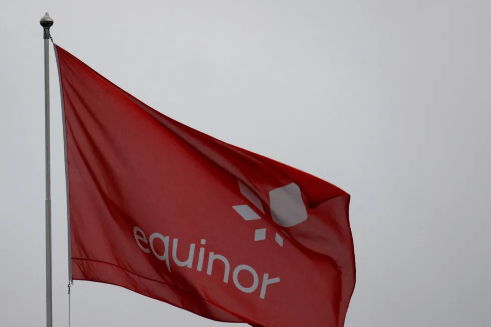 Flying the flag: Equinor's headquarters in Stavanger, Norway