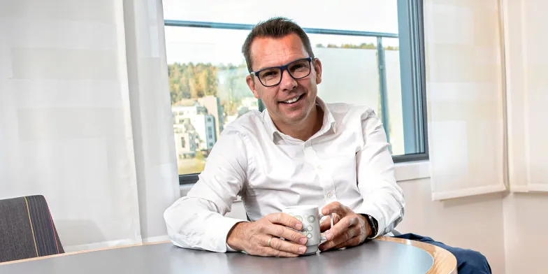 Agder Energi-sjef Steffen Syvertsen dropper bonus til ansatte i 2022.