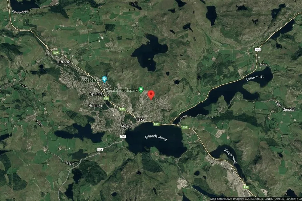 Området rundt Staksheio 1, Gjesdal, Rogaland