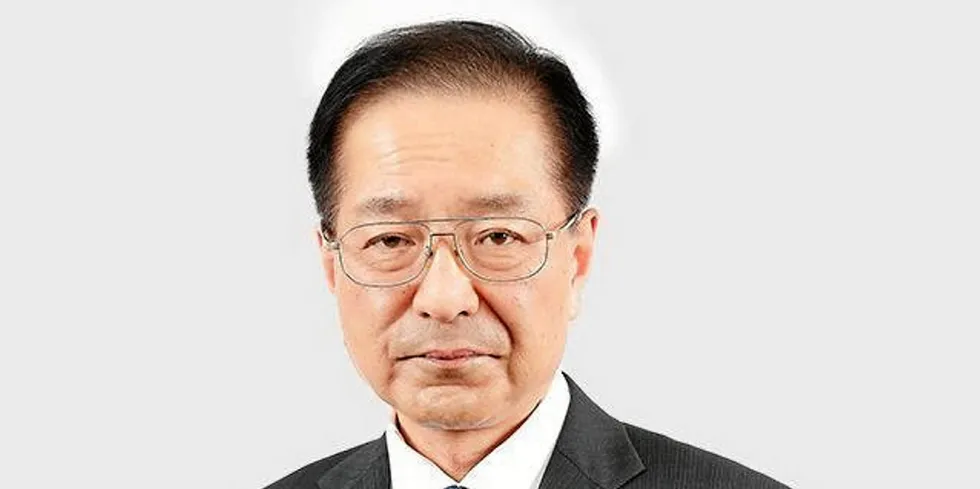 Shingo Hamada, President and CEO of Nissui.