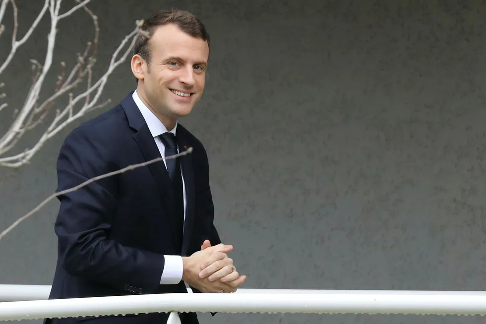 Frankrikes president Emmanuel Macron vil holde pressen på avstand. Foto: AFP PHOTO / Ludovic MARIN