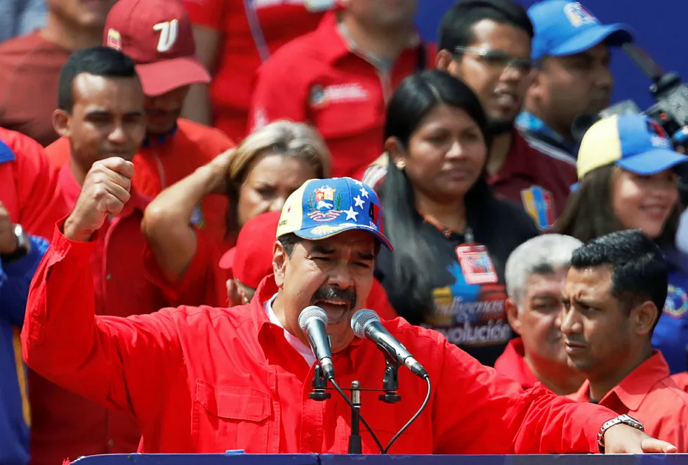 Venezuelas president Nicolás Maduro vil ikke høre på EUs ultimatum om å skrive ut nyvalg.