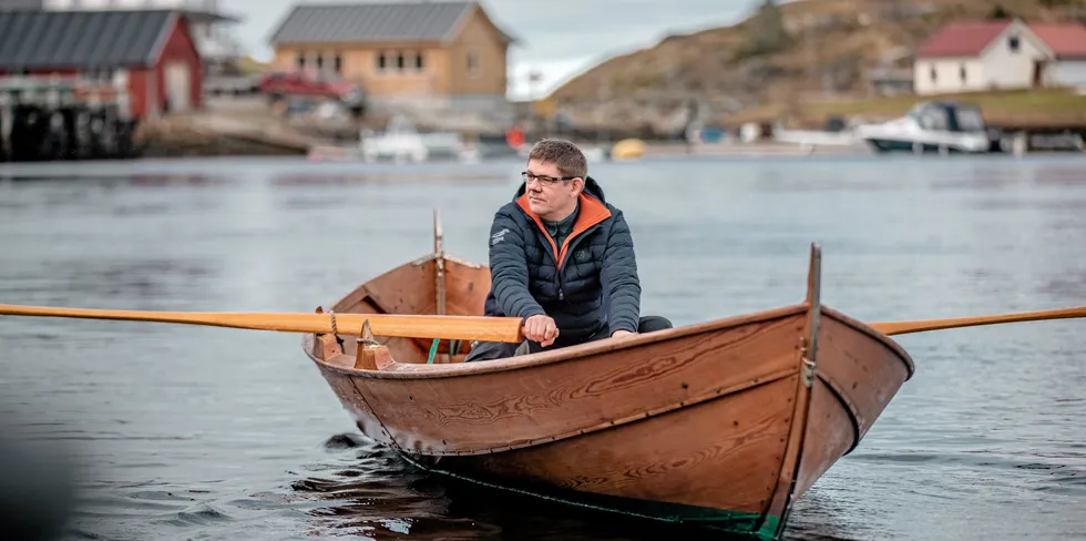 Lars Måsøval er styreleder og hovedeier i lakseselskapet Måsøval på Frøya, som denne uken meldte at de kjøper Vartdal Gruppen på Sunnmøre.