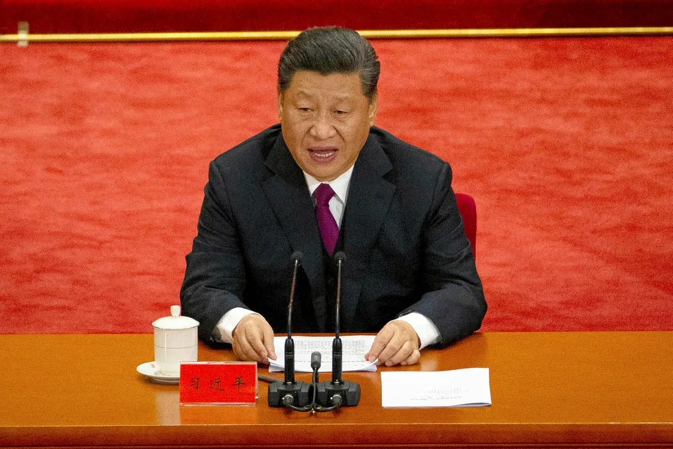 Development: Chinese President Xi Jinping