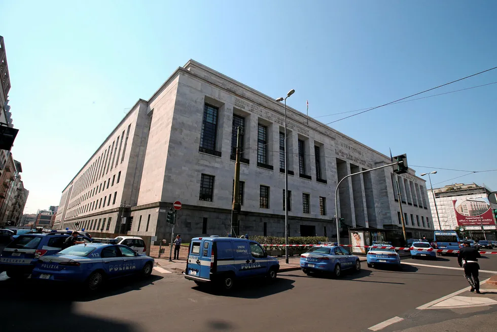 Verdict: court in Milan