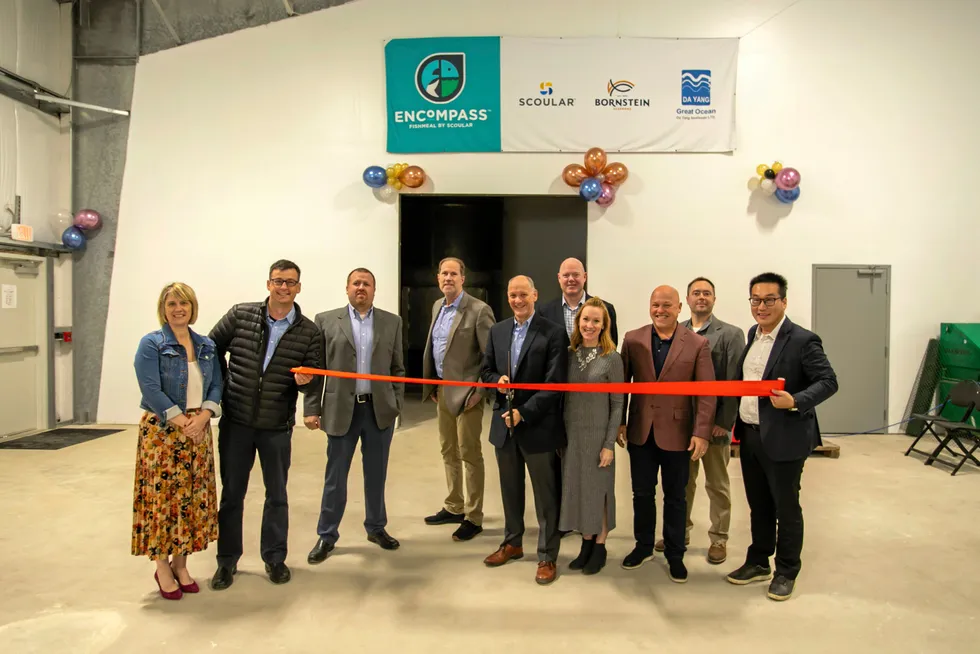 Scoular, Da Yang Seafood and Bornstein held a ribbon-cutting event in October that marked the opening of the new facility.