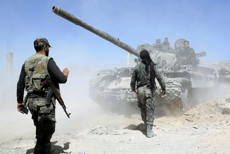 Crisis: pro-Syrian regime forces advance towards Douma last week