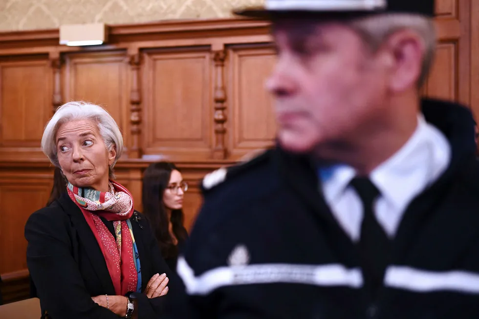 IMF-sjef Christine Lagarde. Foto: Martin Bureau/AFP/NTB Scanpix