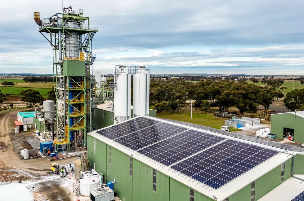 Calix's green iron and steel pilot plant at Bacchus Marsh in Australia.