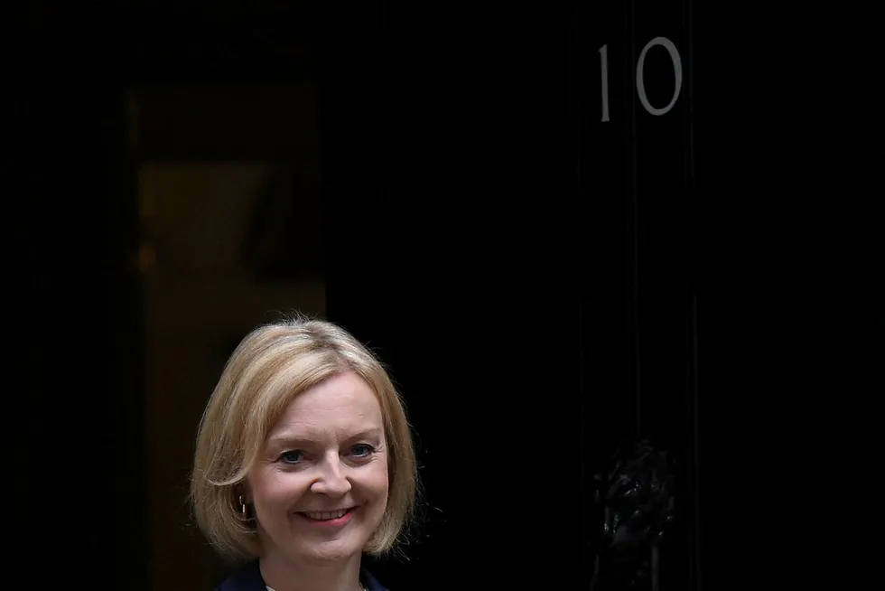 Energy plans: UK Prime Minister Liz Truss leaves 10 Downing Street for parliament after her appointment but before the death of Queen Elizabeth II
