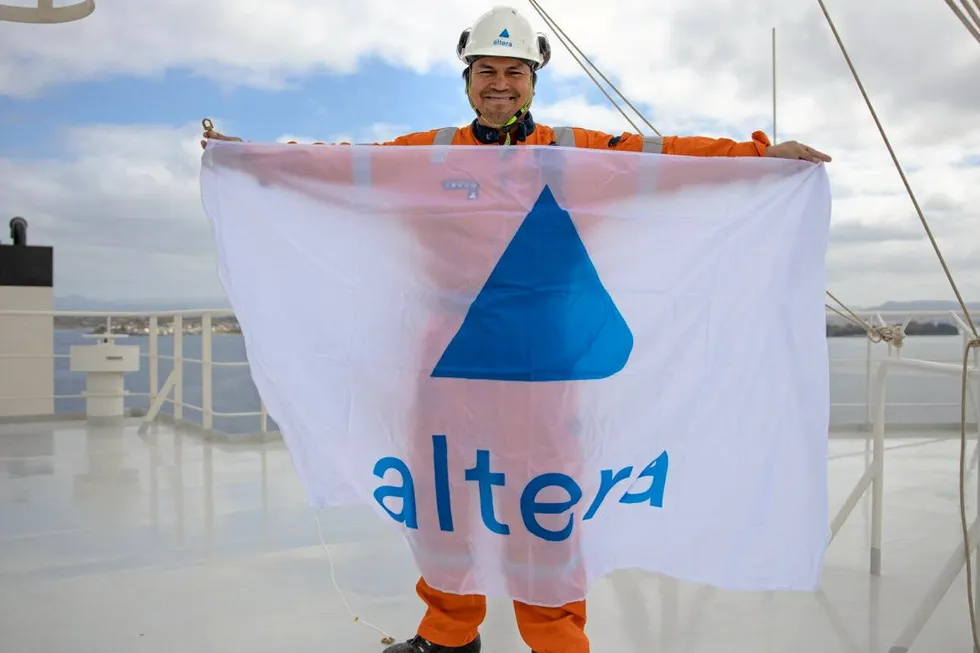 Delighted: an employee of Altera Infrastructure