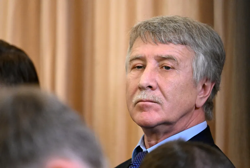 Sanctions imposed: Novatek executive chairman Leonid Mikhelson.