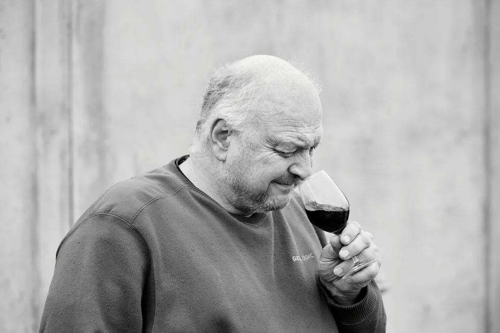 Jean-Paul Brun, vinmaker i Beaujolais er kjent for å gå sine egne veier. Foto: Tommy Andresen