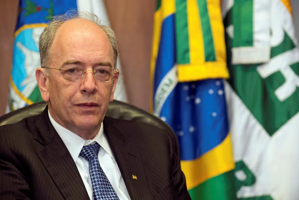 Petrobras chief executive Pedro Parente. Received June 2016. Photo: STEFERSON FARIA/PETROBRAS