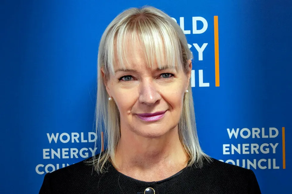Realist: World Energy Council secretary general Angela Wilkinson