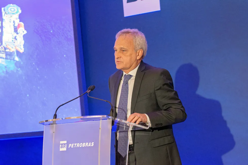 New technology: Petrobras exploration and production director Carlos Alberto Pereira de Oliveira