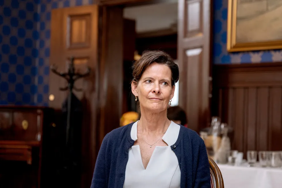 Investeringsdirektør Alexandra Morris i Skagenfondene har troen på en ny økonomisk æra, med høyere inflasjon og renter.