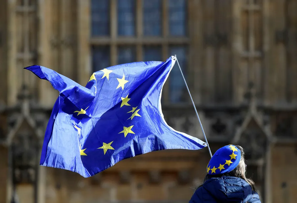 Med brexit forsvinner mellom 12 og 13 milliarder euro i året fra EU-kassen. Samtidig blir listen av gode budsjettformål bare lenger. Foto: Toby Melville/Reuters/NTB Scanpix