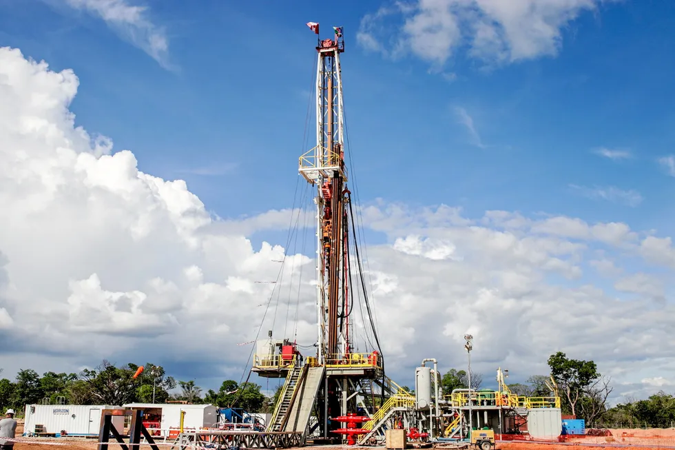 On location: ReconAfrica's Jarvie-1 rig drilling in Namibia's frontier Kavango basin