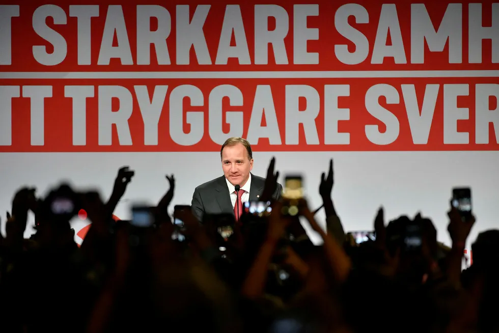 Socialdemokraterna gjør et historisk dårlig valg, og Stefan Löfven er trolig ferdig som statsminister