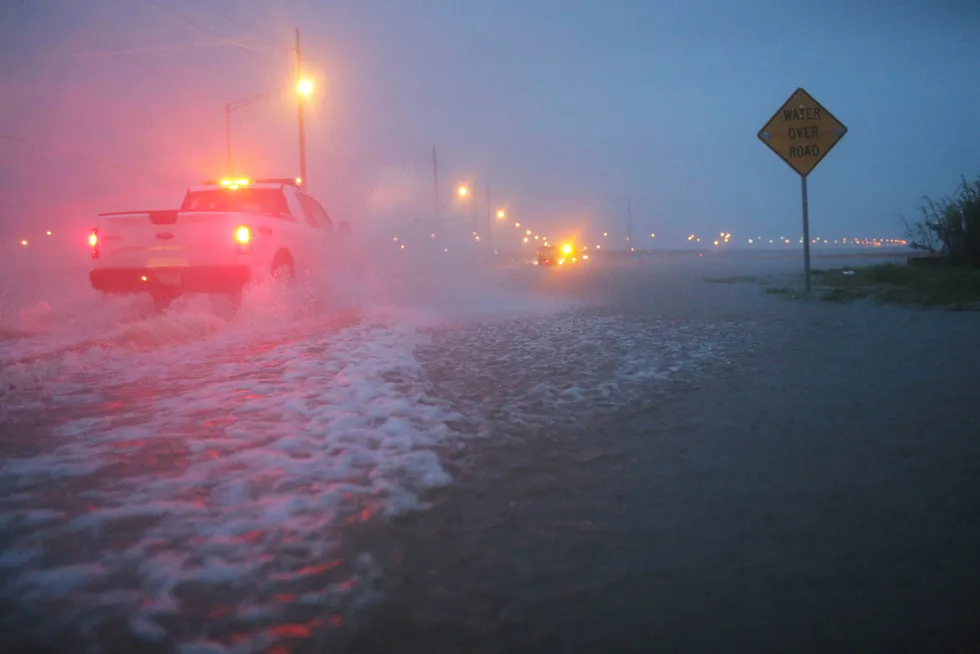 Alabama: roads were flooded as tropical storm Gordon made landfall late Tuesday night