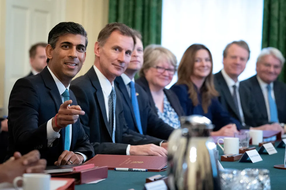 Backtracking on tax? UK Prime Minister Rishi Sunak (left) and Chancellor of the Exchequer Jeremy Hunt.