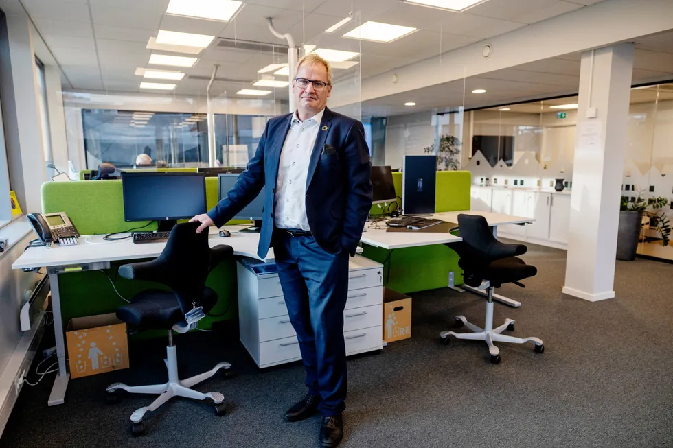 Espen Fjeld, administrerende direktør i Energi Salg Norge as, som på ti år er blitt en betydelig aktør på salg av kraft i Norge.