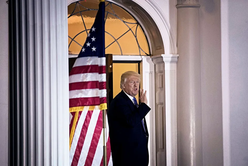 Donald J. Trump har den siste uken hentet inn stadig flere personer til sin nye regjering. 20. januar utnevnes han til USAs neste president. Foto: Drew Angerer/AFP/NTB Scanpix