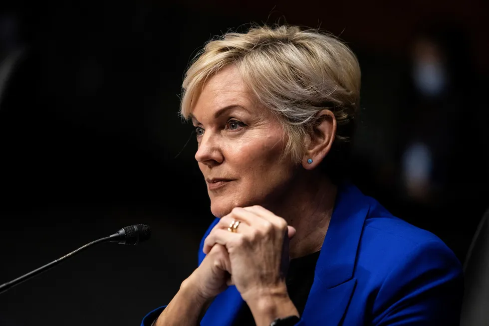 Confirmed: Former Michigan Governor Jennifer Granholm, the new US Energy Secretary, testifies during a Senate confirmation hearing