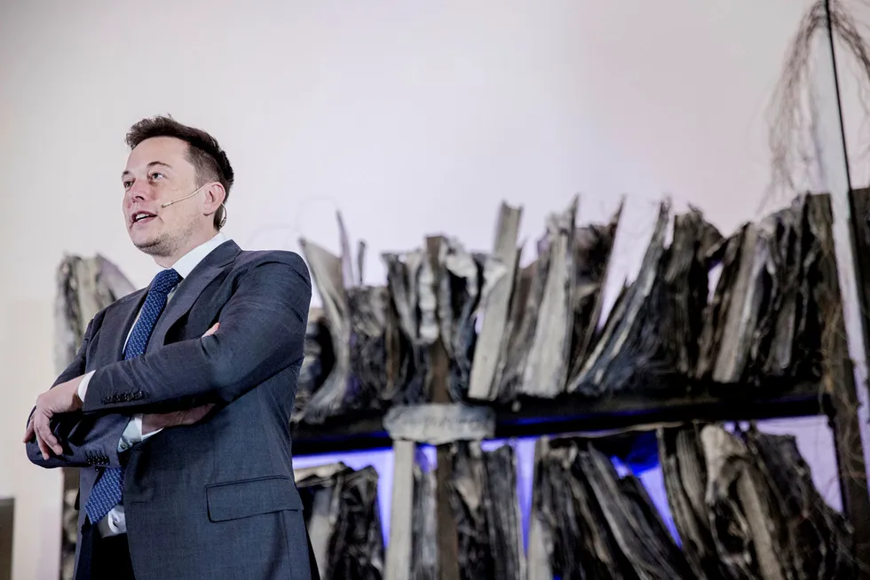 Tesla-sjef Elon Musk har sett selskapets markedsverdi øke med 516 prosent det siste året, ifølge Infront.