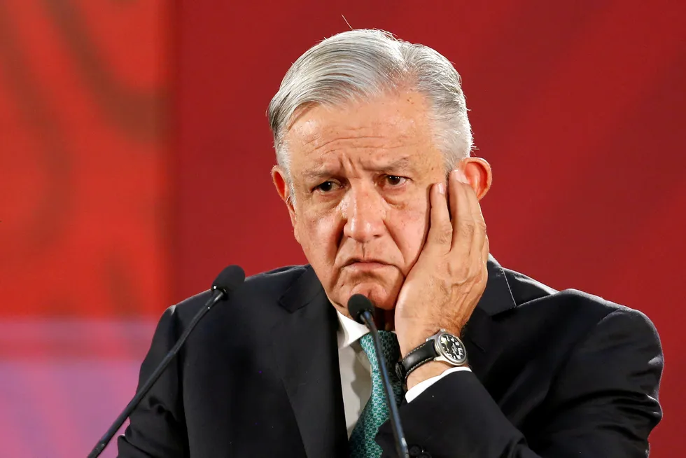 Energy move: Mexico's President Andres Manuel Lopez Obrador