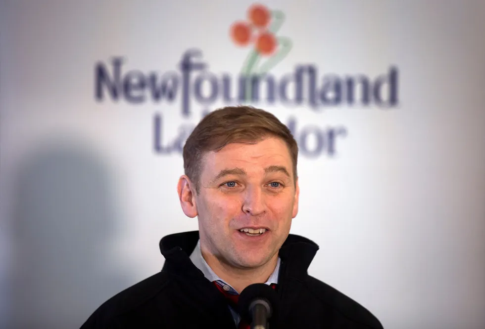 Field revival: Newfoundland & Labrador Premier Andrew Furey.